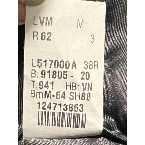 Ralph Lauren Men Blazer 38R Black Lord & Taylor Pinstriped Sport Jacket - Picture 7 of 13